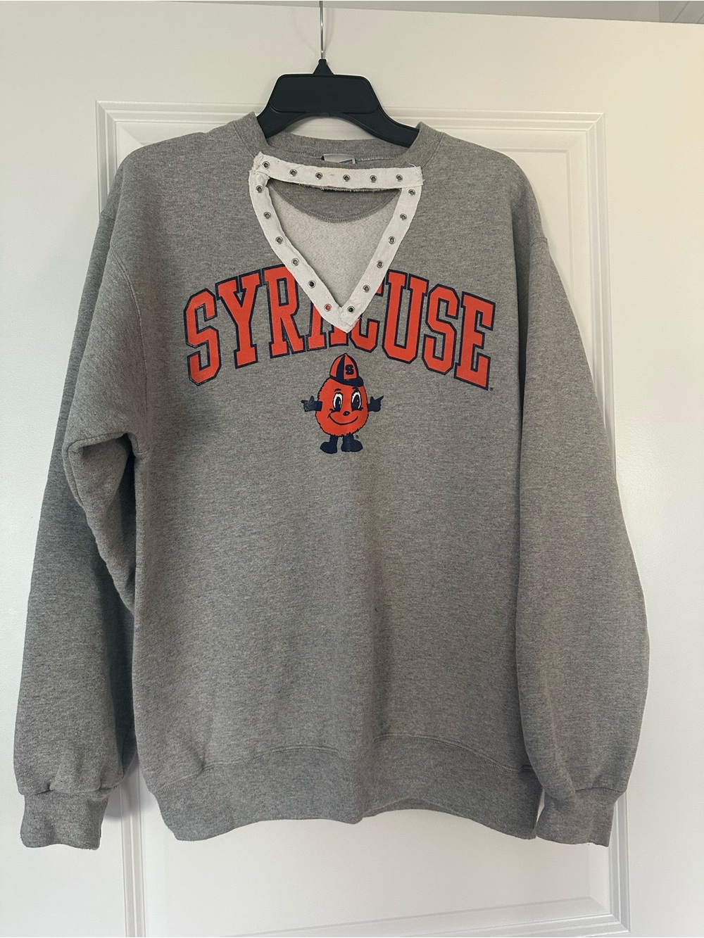 Custom Syracuse sweatshirt size medium